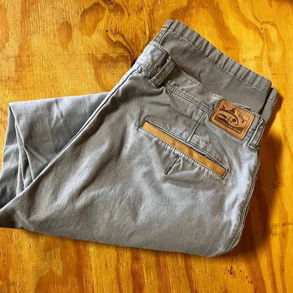 Southern Tide Gray Pants